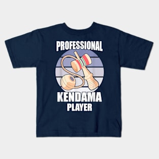 Professional Kendama Player Kids T-Shirt